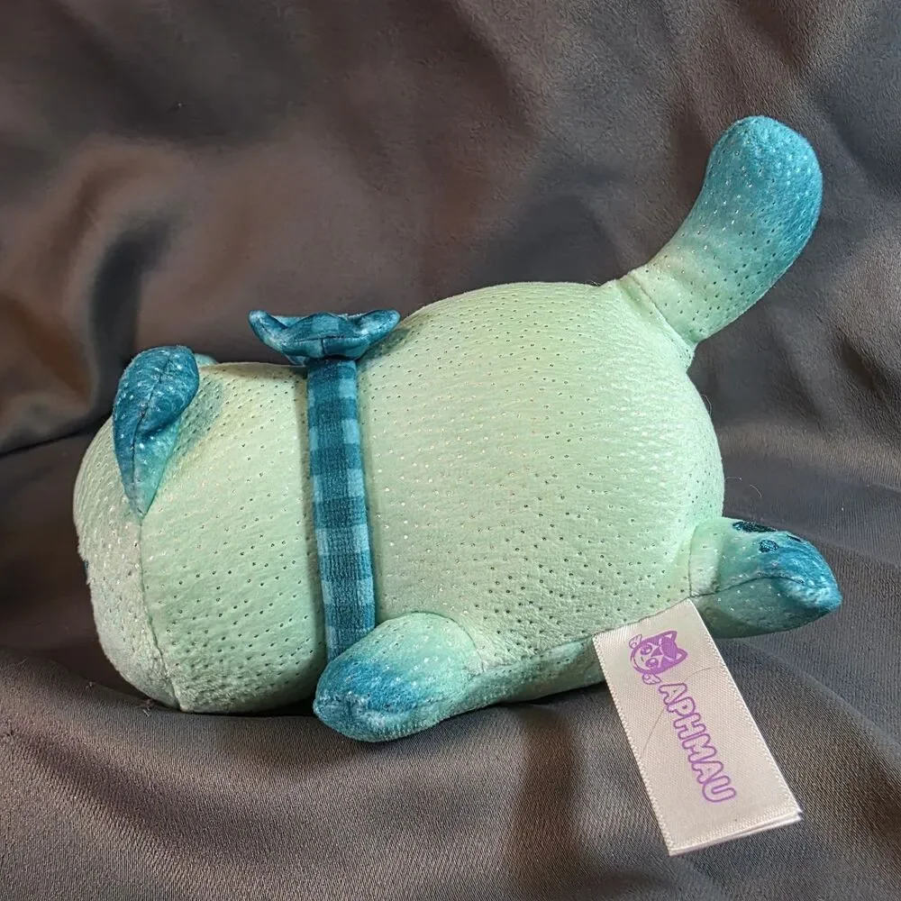 Aphmau MeeMeows Plush Lot of 2 Mermaid & Emerald Cats